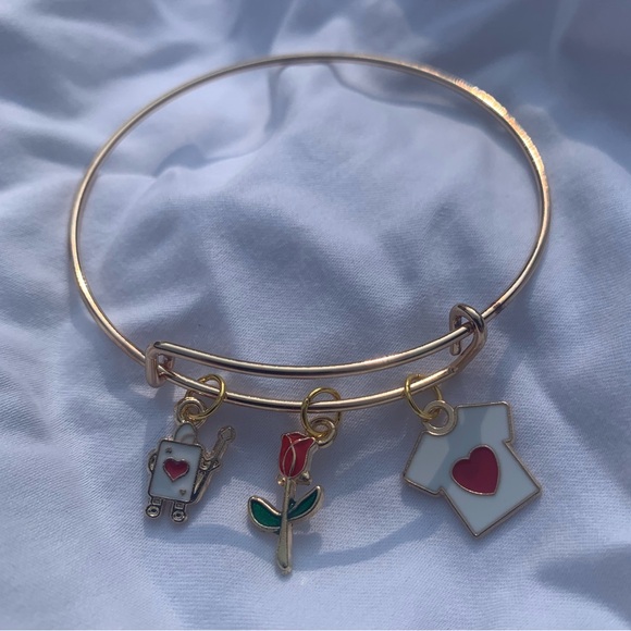 Brand New! Handmade! Adjustable Charm Bracelet - Picture 2 of 4